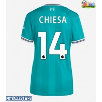 Liverpool Federico Chiesa #14 Tredjedrakt Dame 2025-26 Kortermet